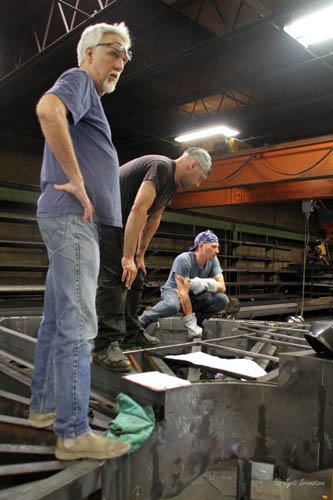 Fabrication of Staircase